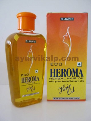 Dr. Jain's ECO HEROMA Hair Oil for Grey Hair, Dull Hair